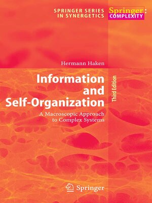 cover image of Information and Self-Organization